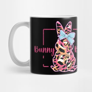 abstract pink bunny babe Mug